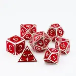 DHD 7-Piece Dice Set: Reticle Zenith Redshirt