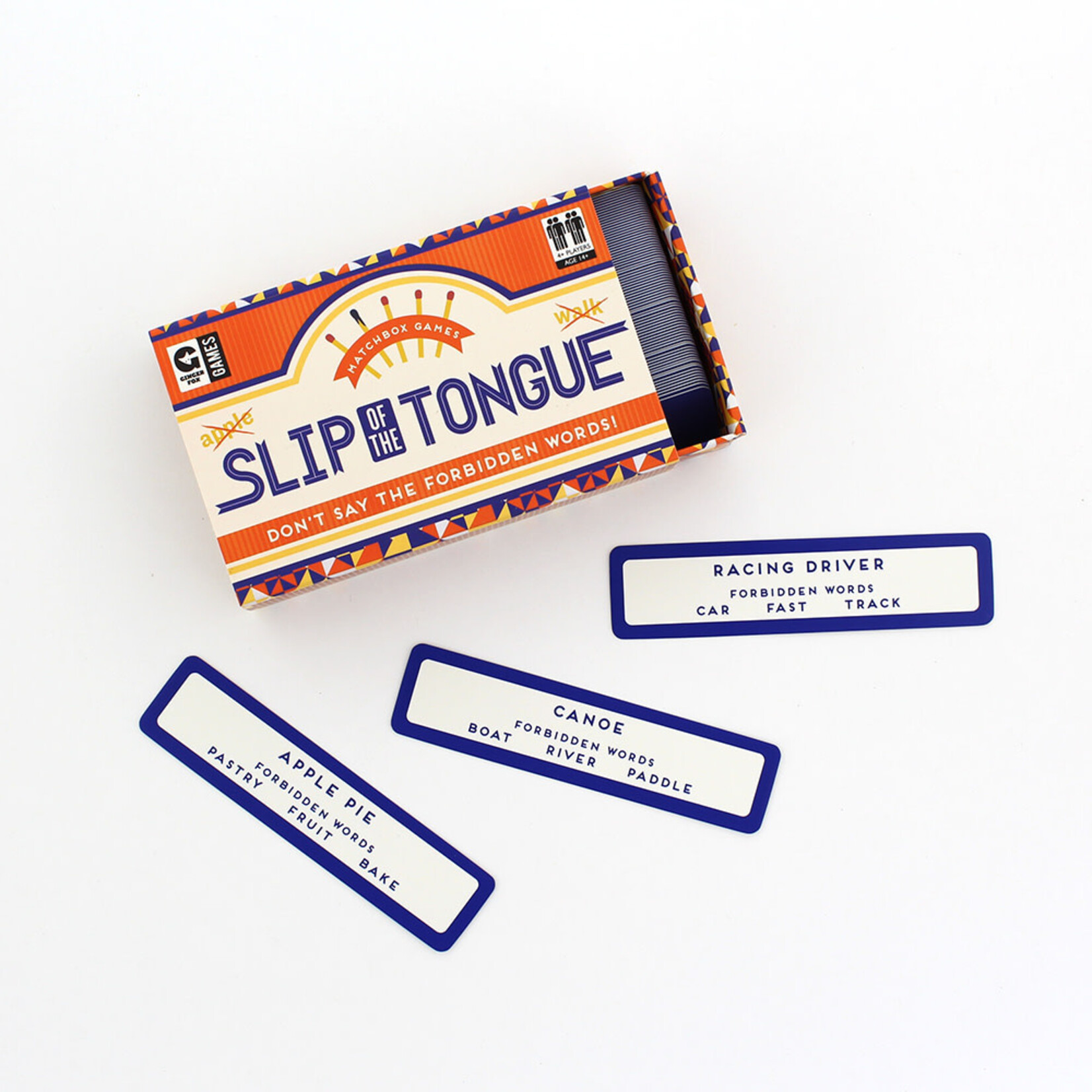 Ginger Fox Matchbox Games: Slip of the Tongue – Don't Say the Forbidden Words