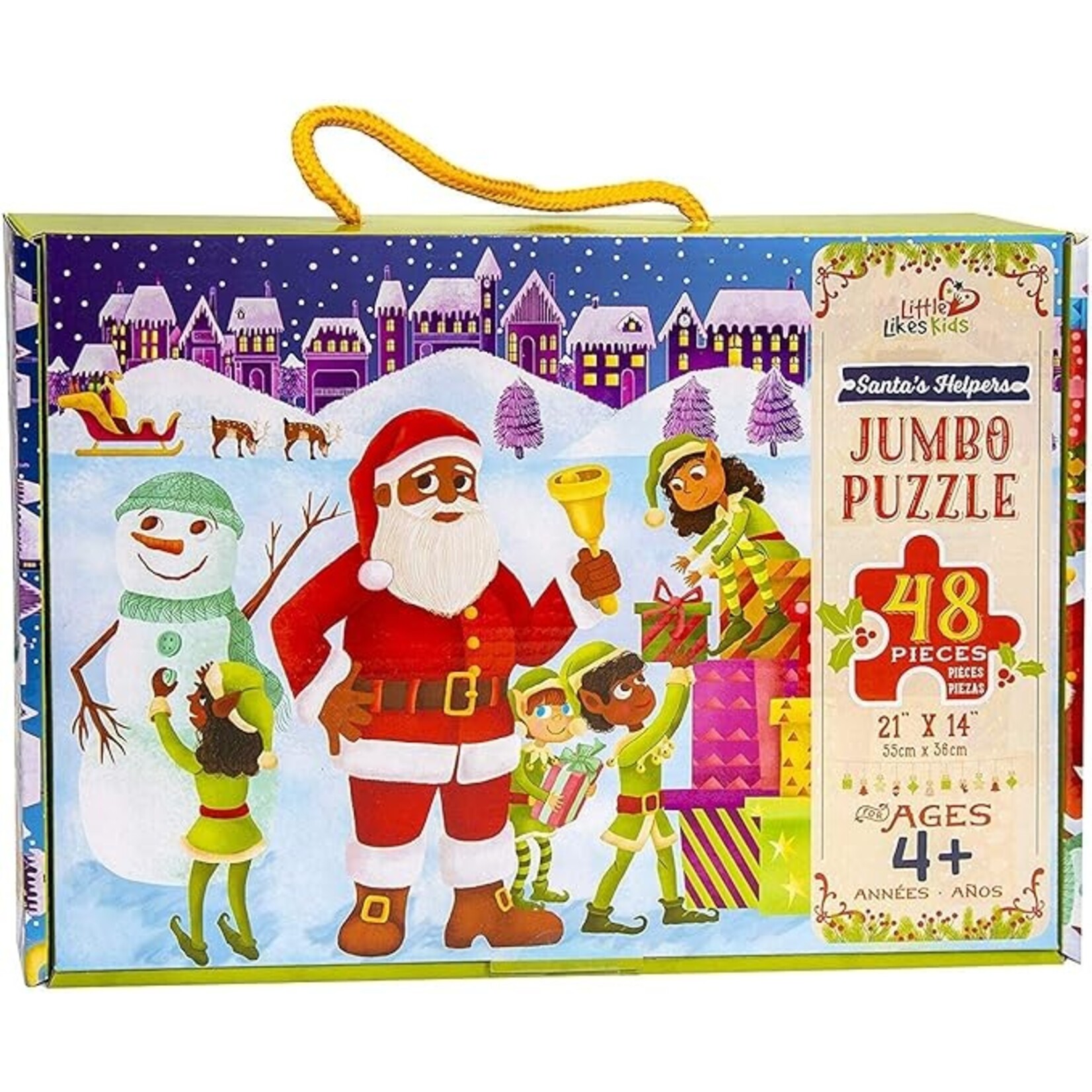 Little Likes Kids Santa's Helpers, 48-Piece Jigsaw Puzzle
