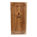 John Hansen 4-Track Cribbage Board (Wood)