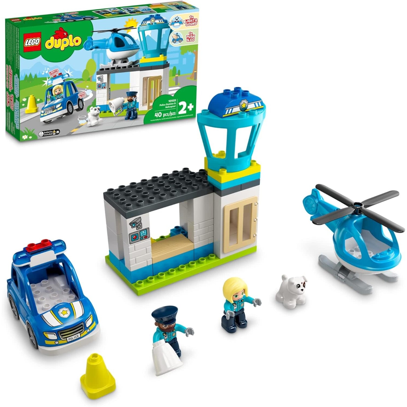 LEGO LEGO DUPLO Police Station and Helicopter (10959)