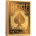 Bicycle Premium Playing Cards: Metalluxe Gold