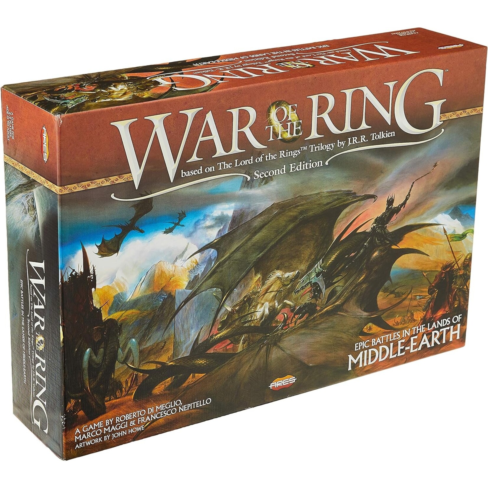 Ares Games War of the Ring: Epic Battles in the Lands of Middle-earth (2nd Edition)