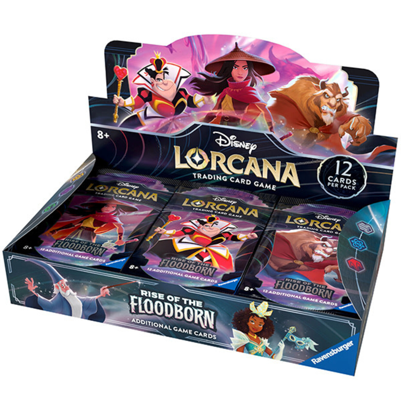 Ravensburger Disney Lorcana: Rise of the Floodborn Booster BoxLorcana Rise of the Floodborn Booster Box
