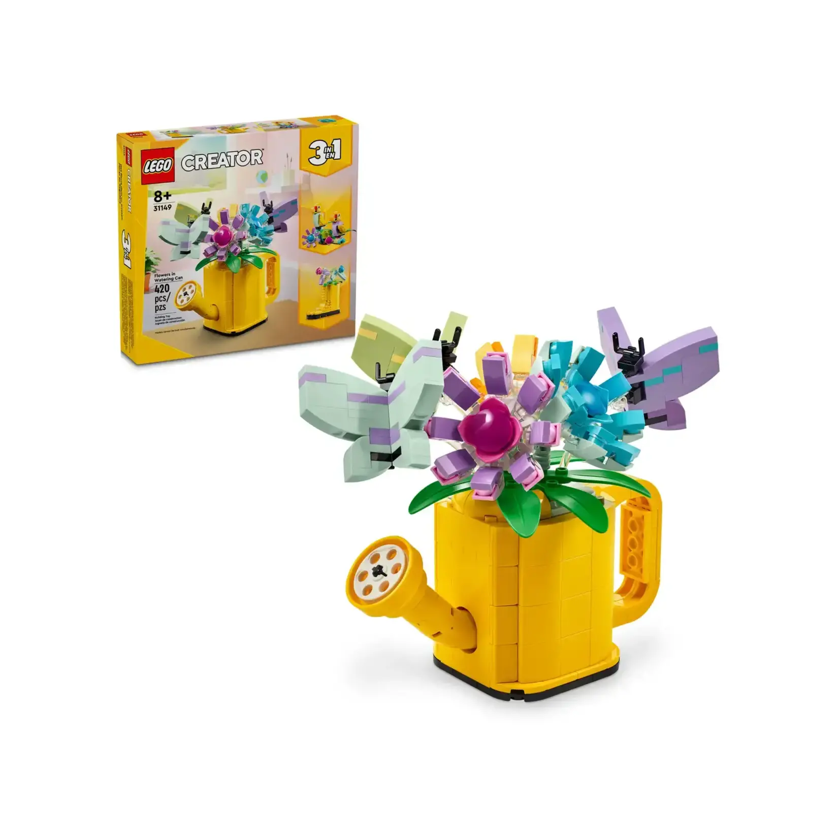 LEGO LEGO Creator Flowers in Watering Can (3-in-1) (31149)