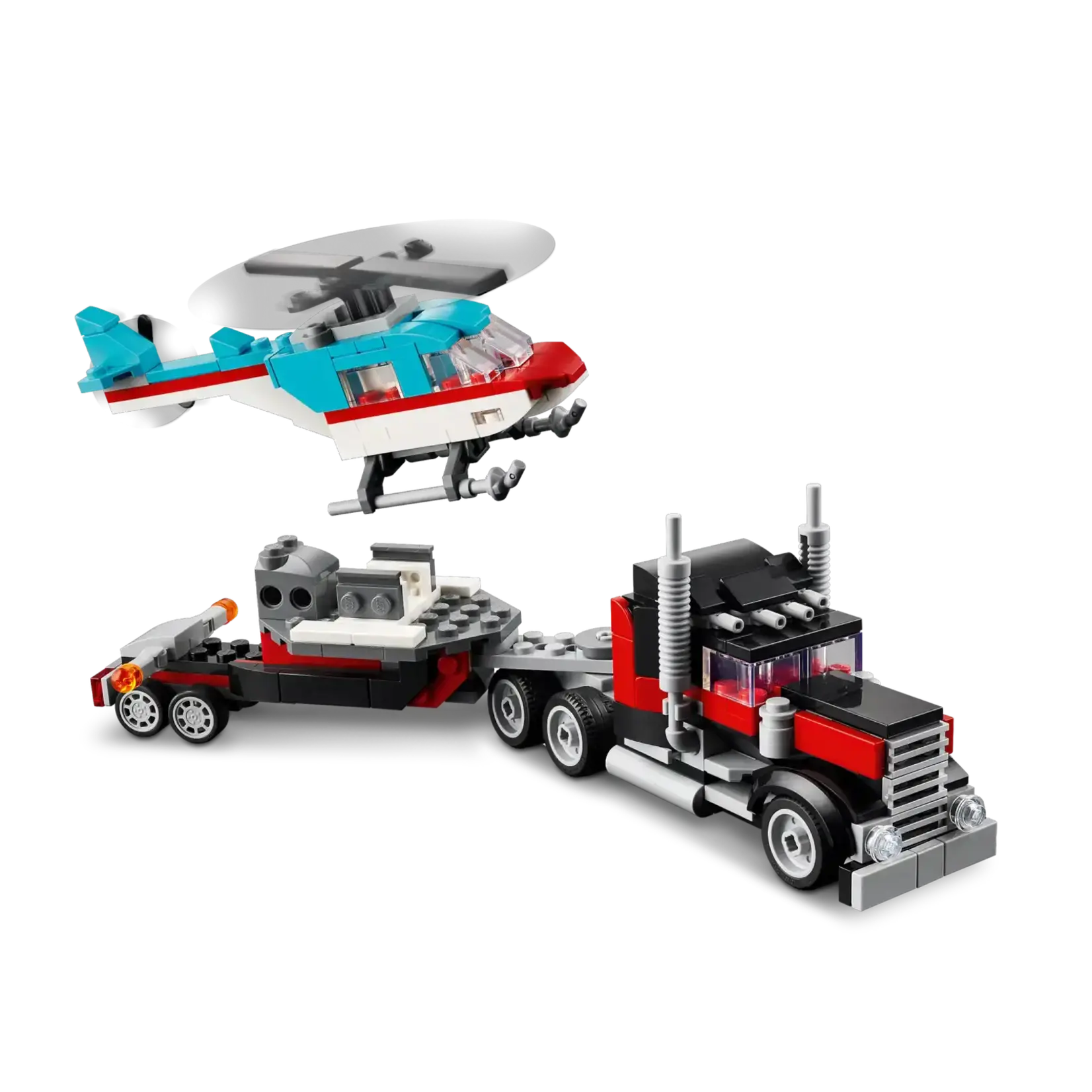 LEGO LEGO Creator Flatbed Truck with Helicopter (3-in-1) (31146)