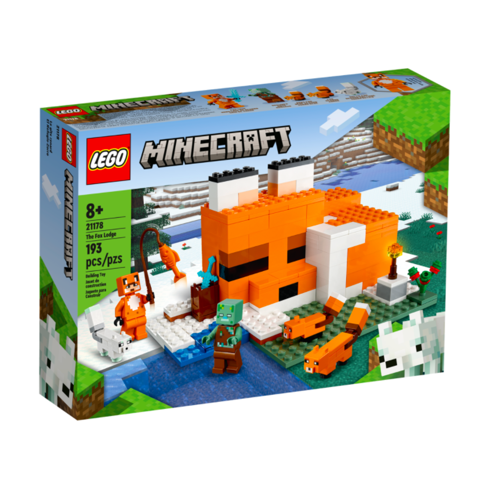 LEGO LEGO Minecraft The Fox Lodge (21178)