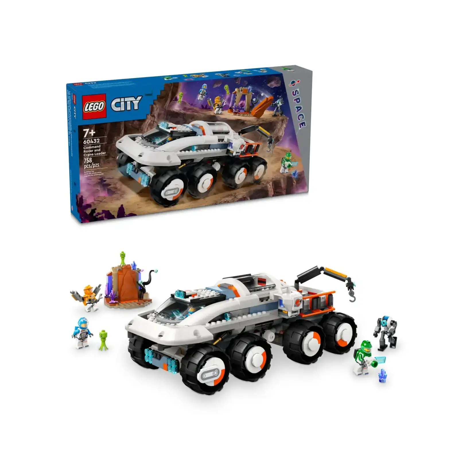 LEGO City Command Rover and Crane Loader 60432 - Labyrinth Games & Puzzles