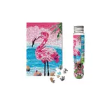 Micro Puzzles Flamingo, 150-Piece Mini Jigsaw Puzzle