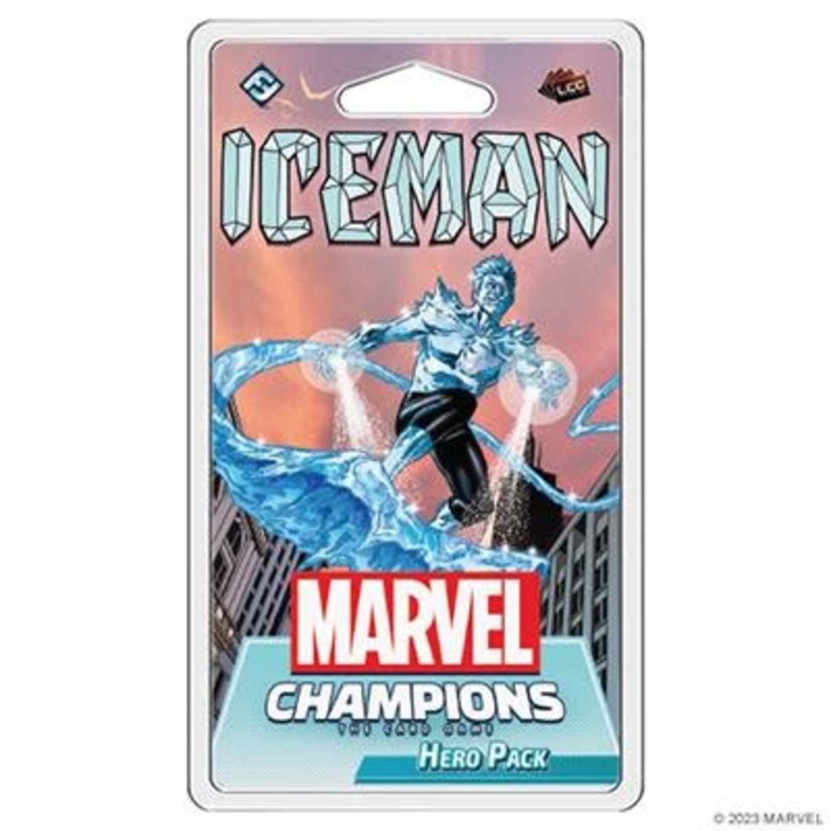 Fantasy Flight Games Marvel Champions LCG: Iceman Hero Pack (Expansion)