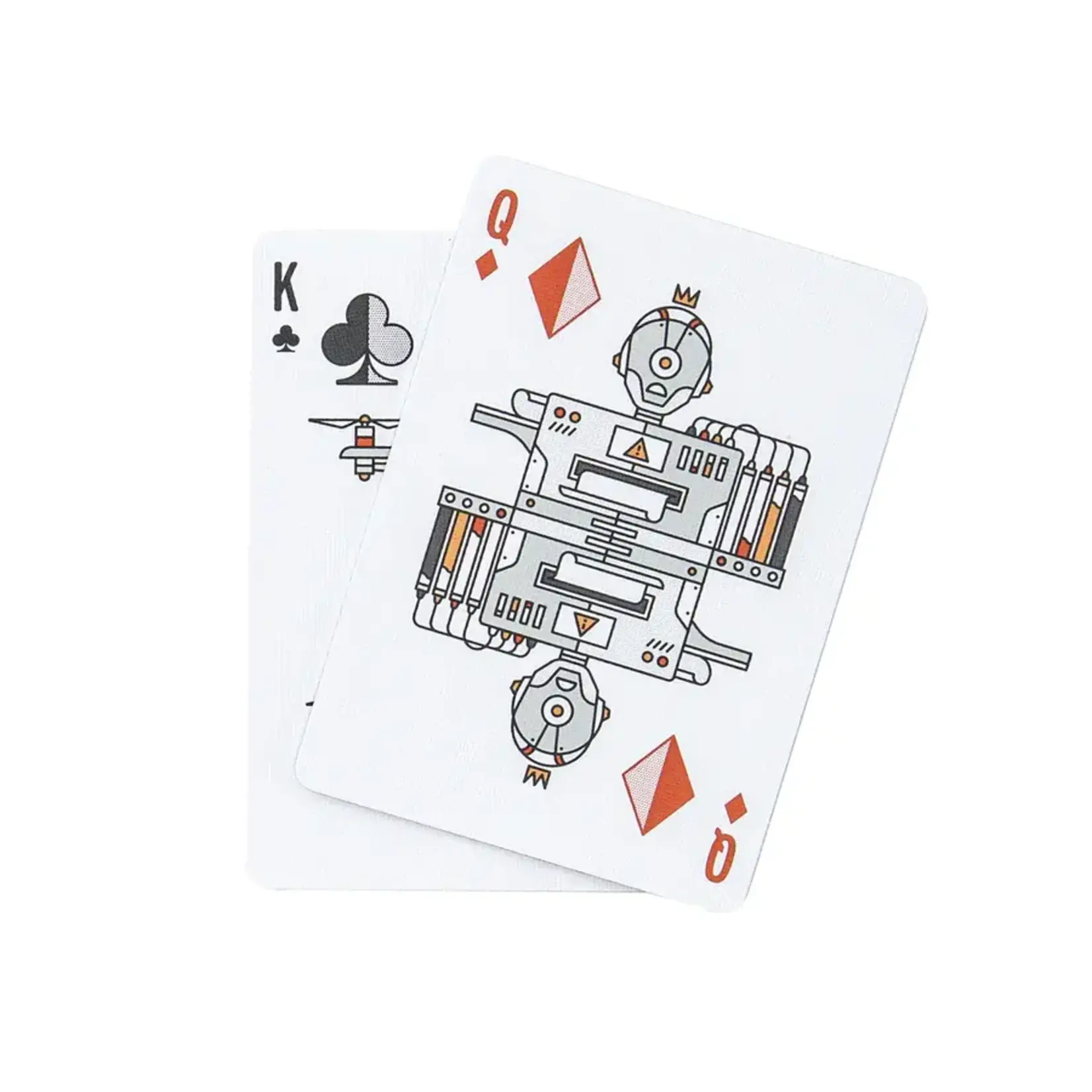 Stellar Factory Premium Playing Cards: Deck of Robots