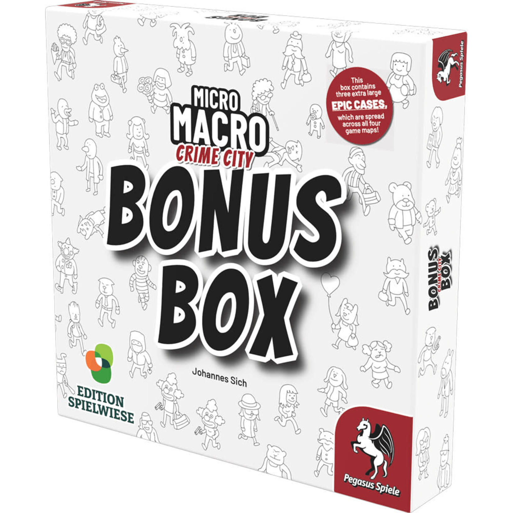 Pegasus Spiele MicroMacro: Crime City Bonus Box