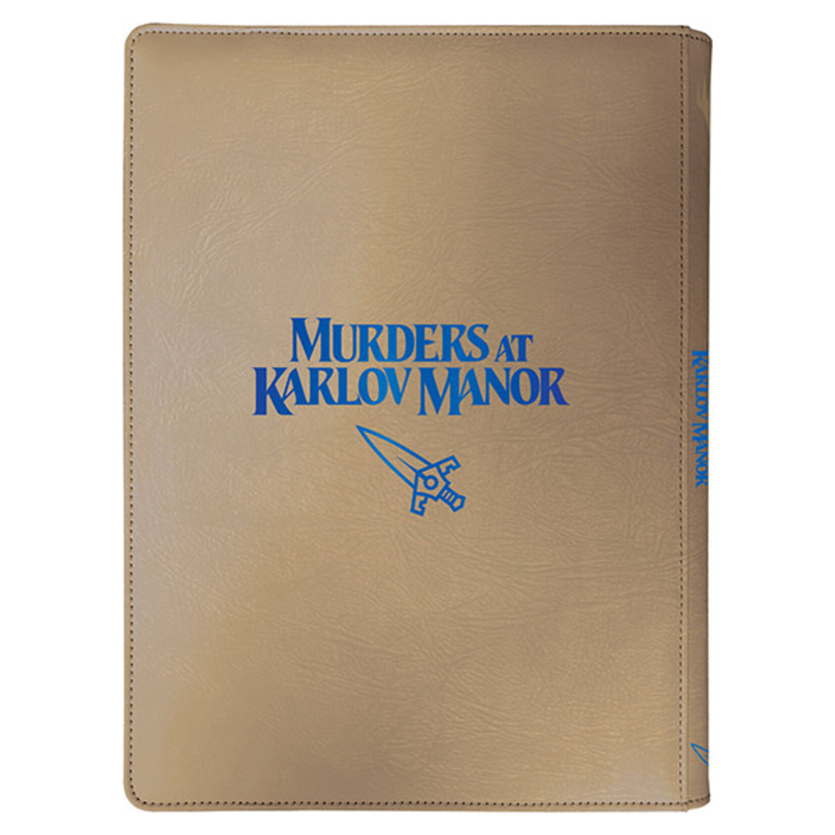 Ultra Pro 9-Pocket PRO-Binder: MTG – Murders at Karlov Manor Logo and Symbol (Zipper)