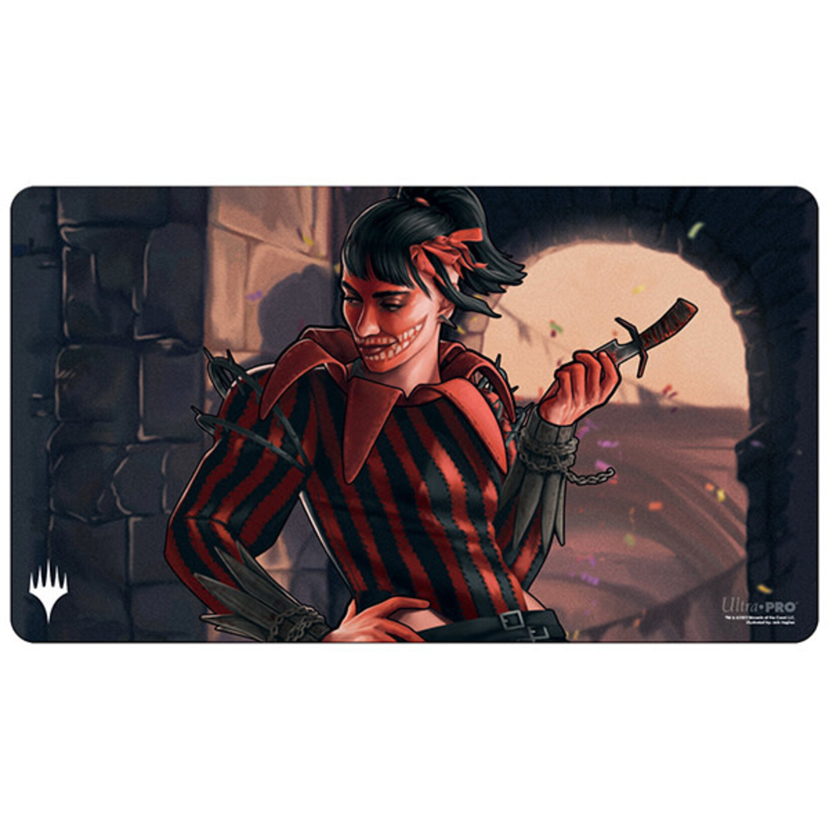 Ultra Pro Playmat: Magic: The Gathering – Murders at Karlov Manor, Massacre Girl, Known Killer Dossier