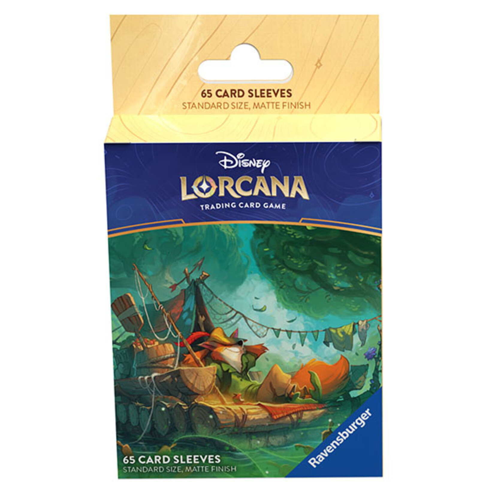 Ravensburger Card Sleeves: Disney Lorcana – Into the Inklands (Robin Hood)