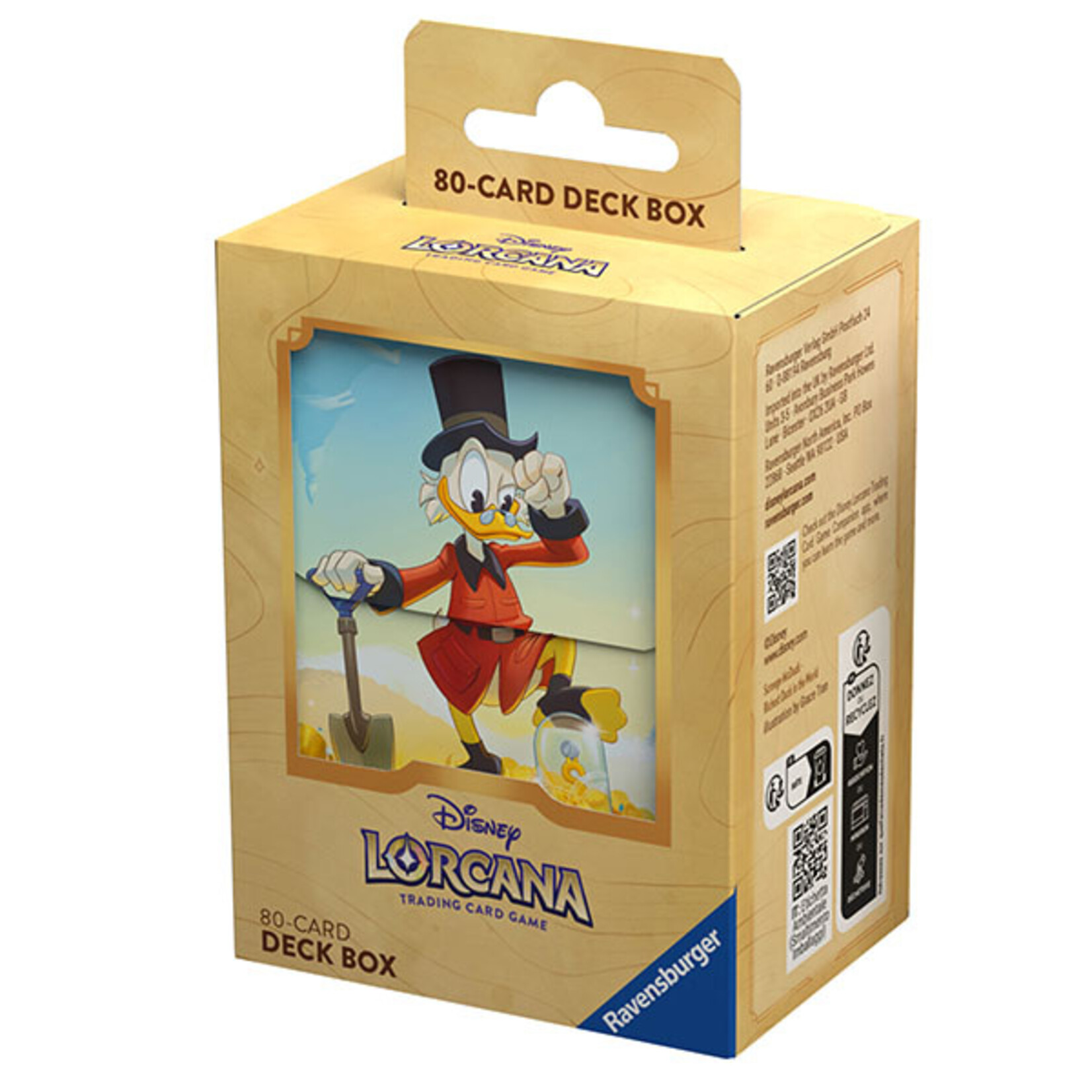 Ravensburger Deck Box: Disney Lorcana – Into the Inklands (Scrooge McDuck)