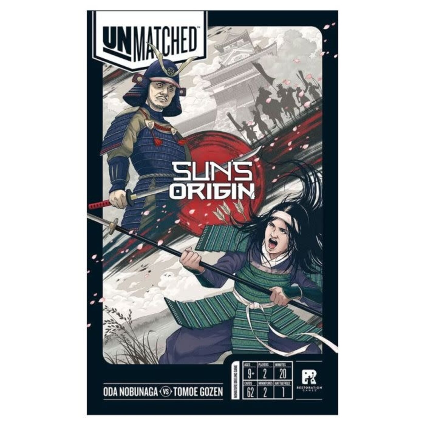 Restoration Games Unmatched: Sun's Origin