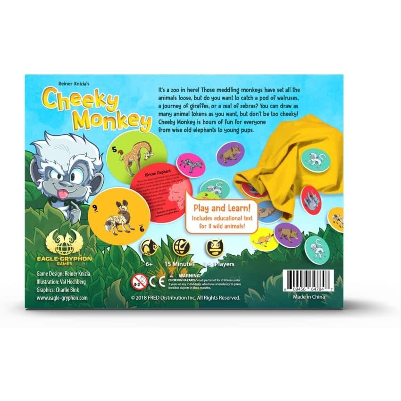 Eagle-Gryphon Games Cheeky Monkey (Bookshelf Version)