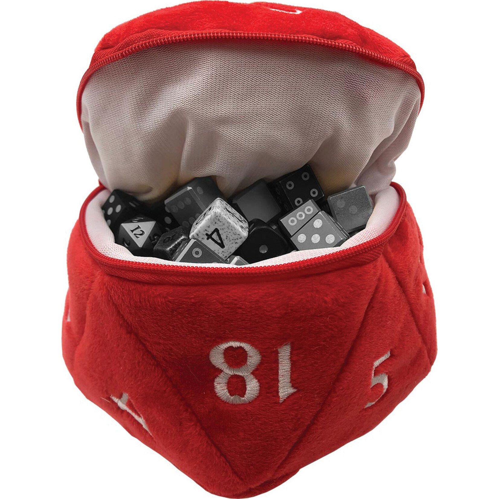 Ultra Pro Dice Bag: D20 Plush (Red)