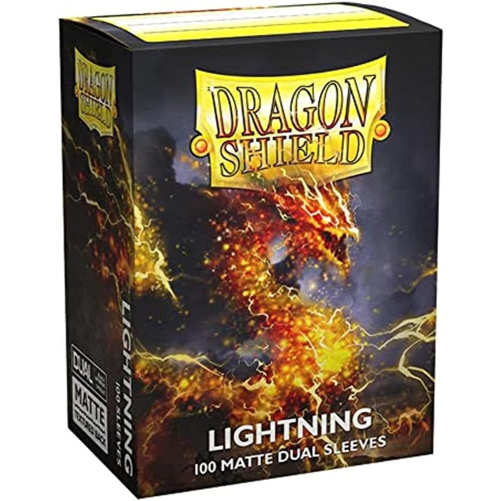 Dragon Shield Card Sleeves: Matte Dual – Lightning (100 Count)