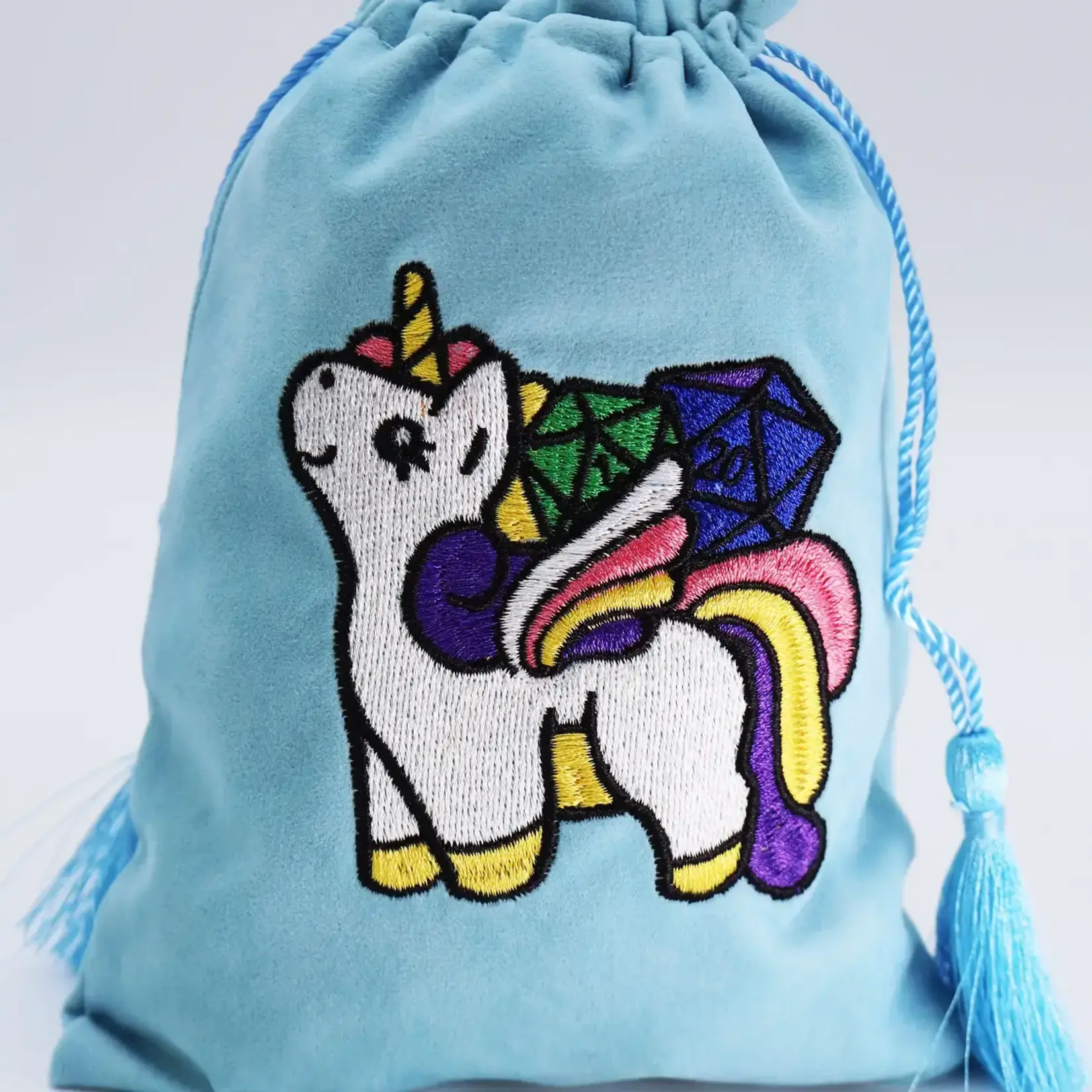 Foam Brain Dice Bag: Sparkles the Unicorn
