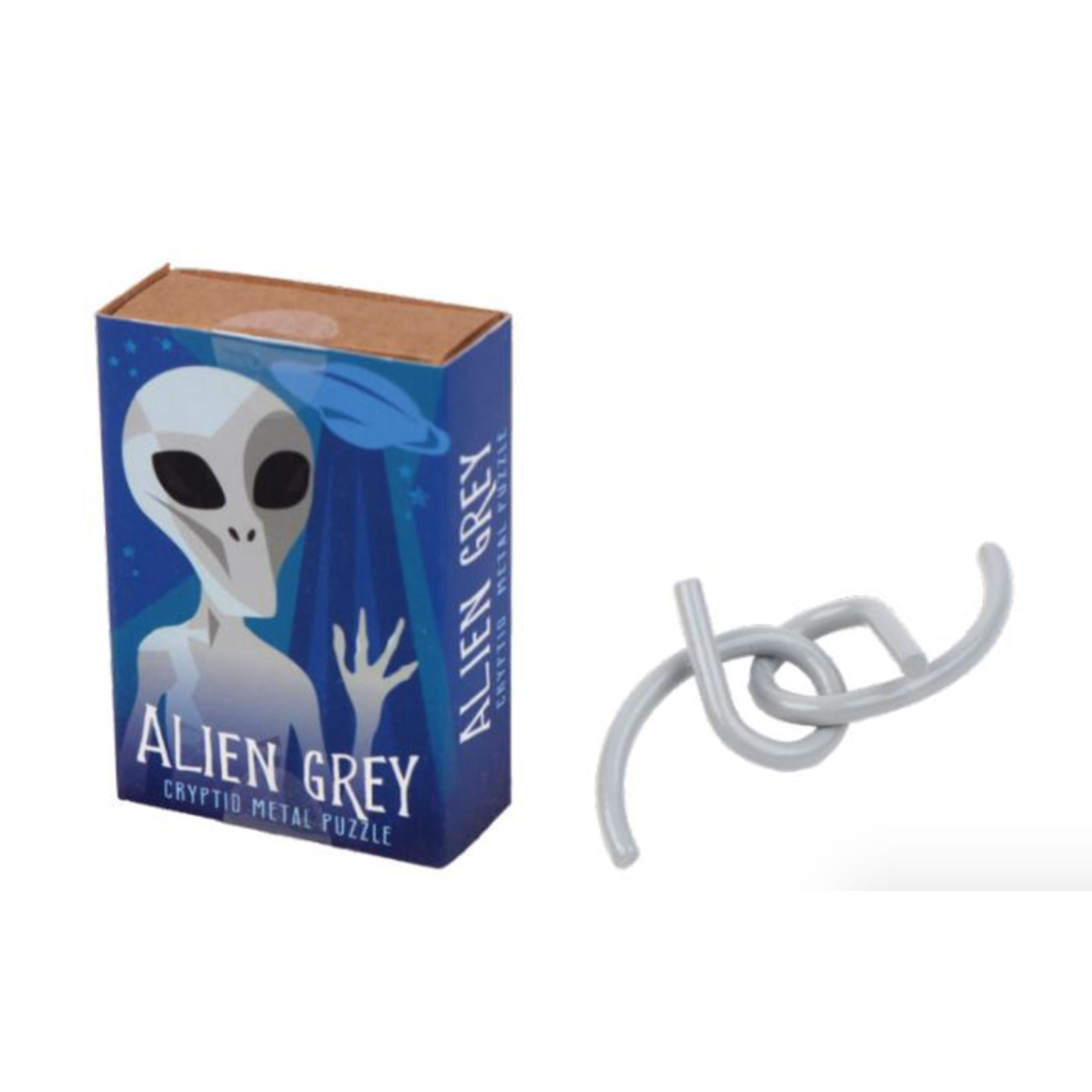 Project Genius Alien Grey Puzzle Box