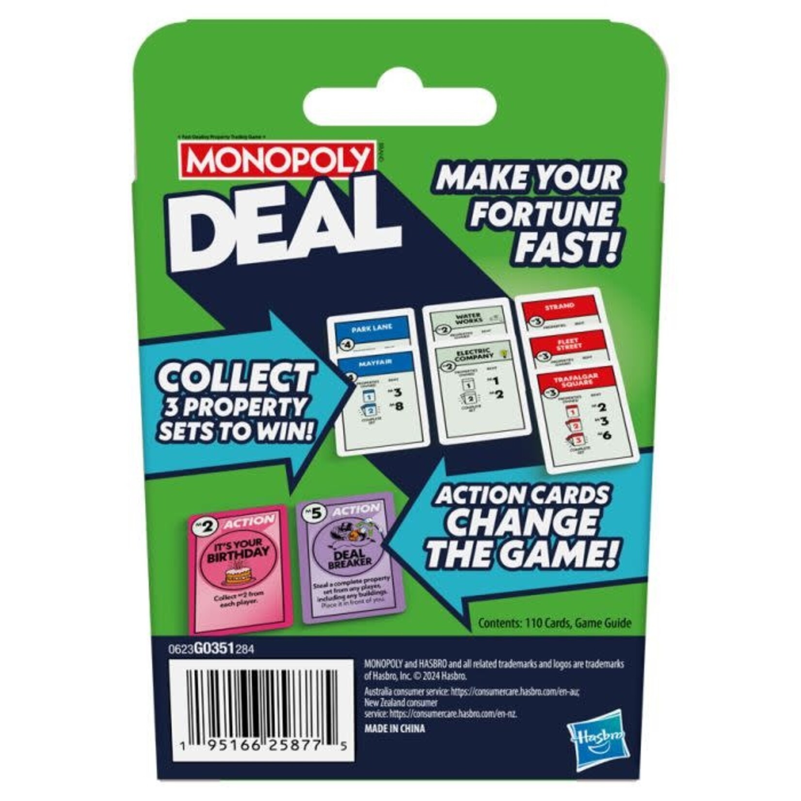 Hasbro Monopoly Deal: Swap, Steal & Scheme!
