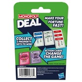 monopoly deal card sleeves Monopoly Deal Refresh Card Game – Pack for Camp main image 1