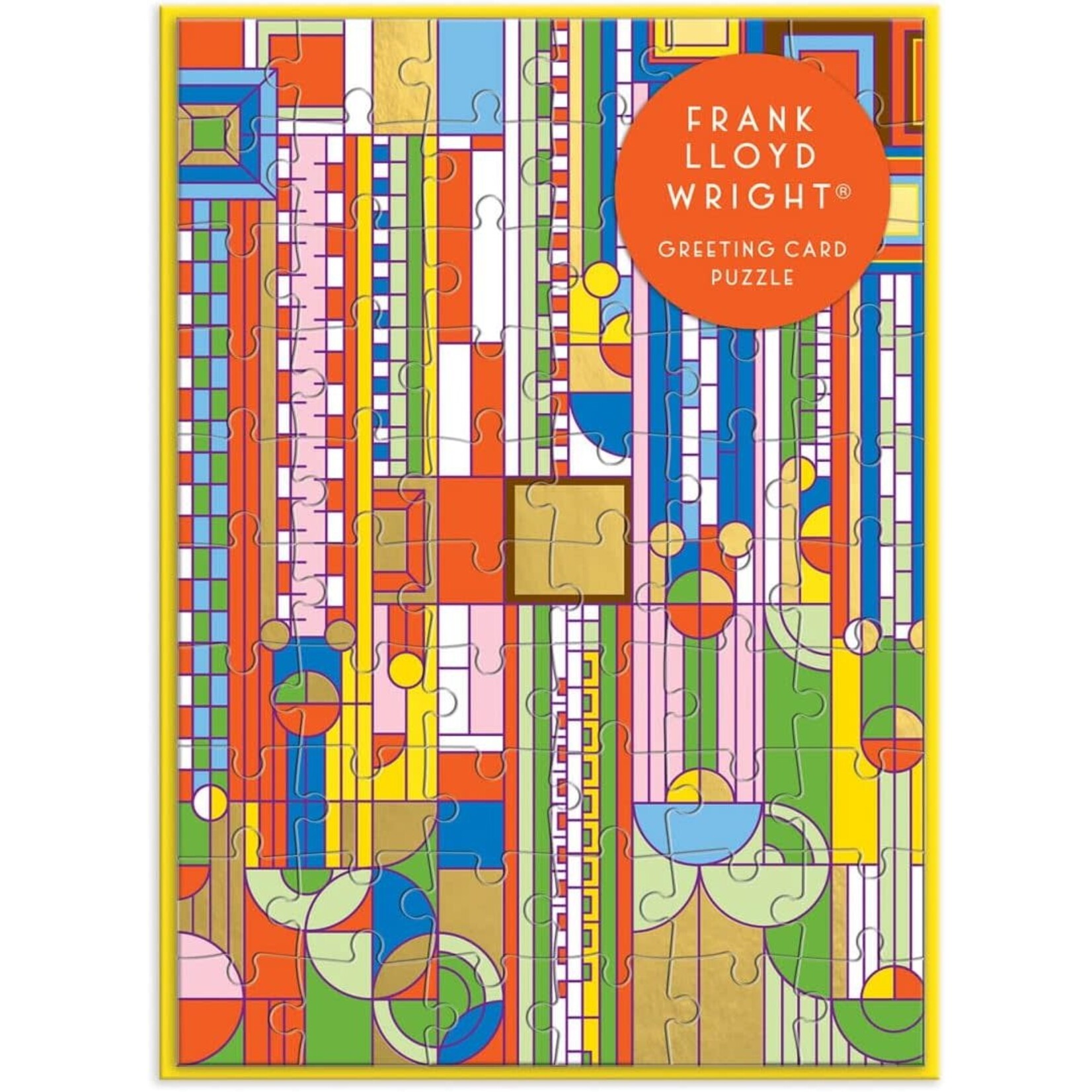 Galison Saguaro Forms & Cactus Flowers by Frank Lloyd Wright, 60-Piece Greeting Card Jigsaw Puzzle