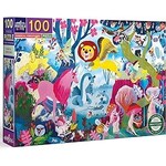 Eeboo Magical Creatures, 100-Piece Jigsaw Puzzle