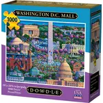 Dowdle Puzzles Washington, D.C. Mall – 1000-Piece Jigsaw Puzzle