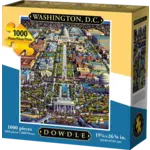 Dowdle Puzzles Washington, D.C. – 1000-Piece Jigsaw Puzzle