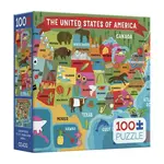 Ceaco USA Map, 100-Piece Jigsaw Puzzle
