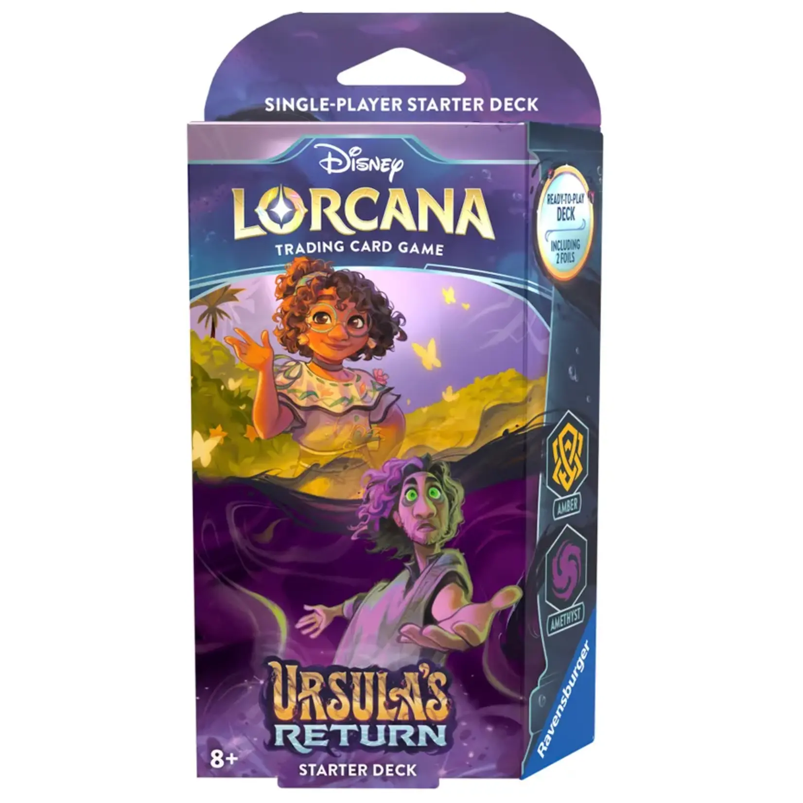 Ravensburger Disney Lorcana – Ursula's Return Starter Deck (Amber & Amethyst)