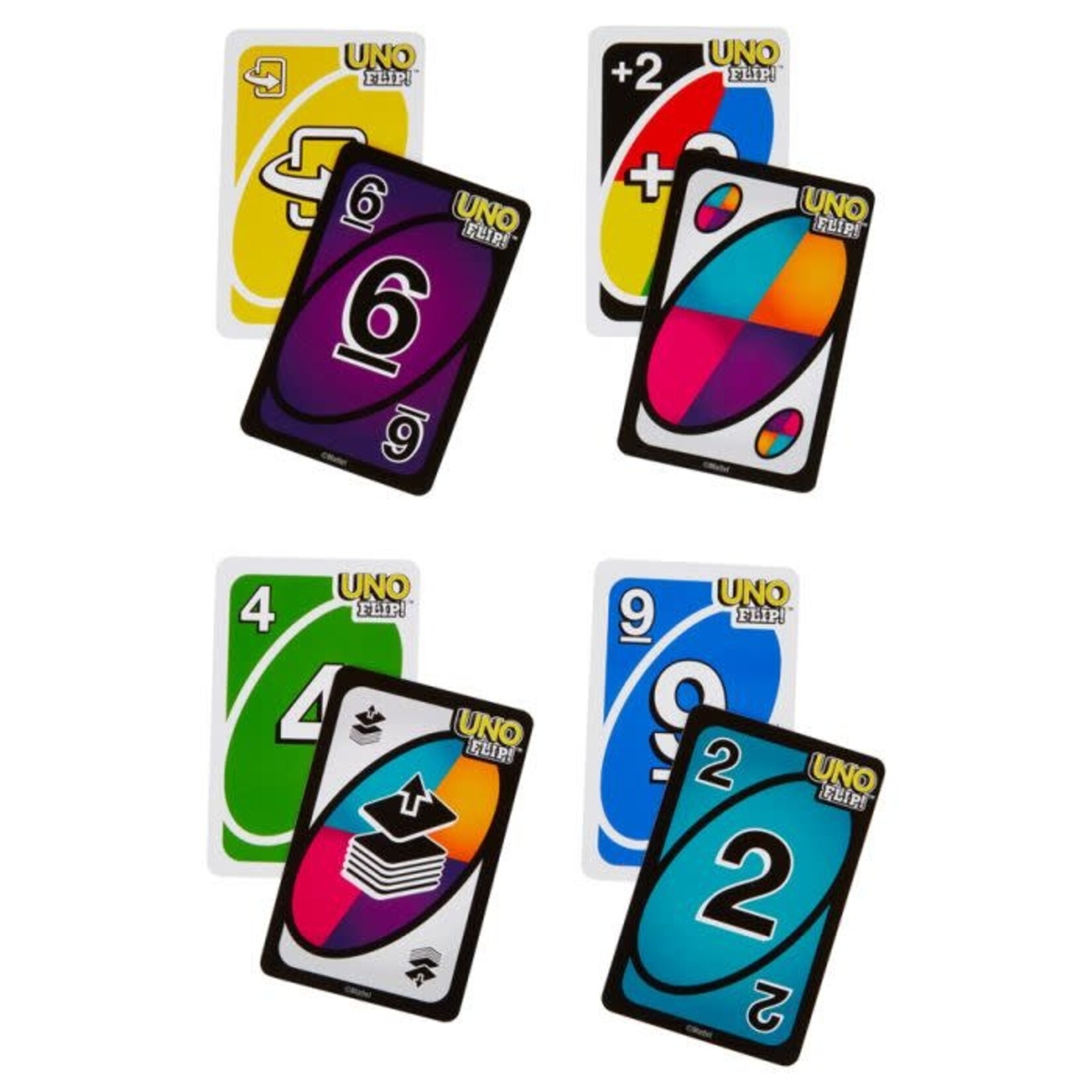 Mattel UNO Flip! Flip the Deck Change the Game!