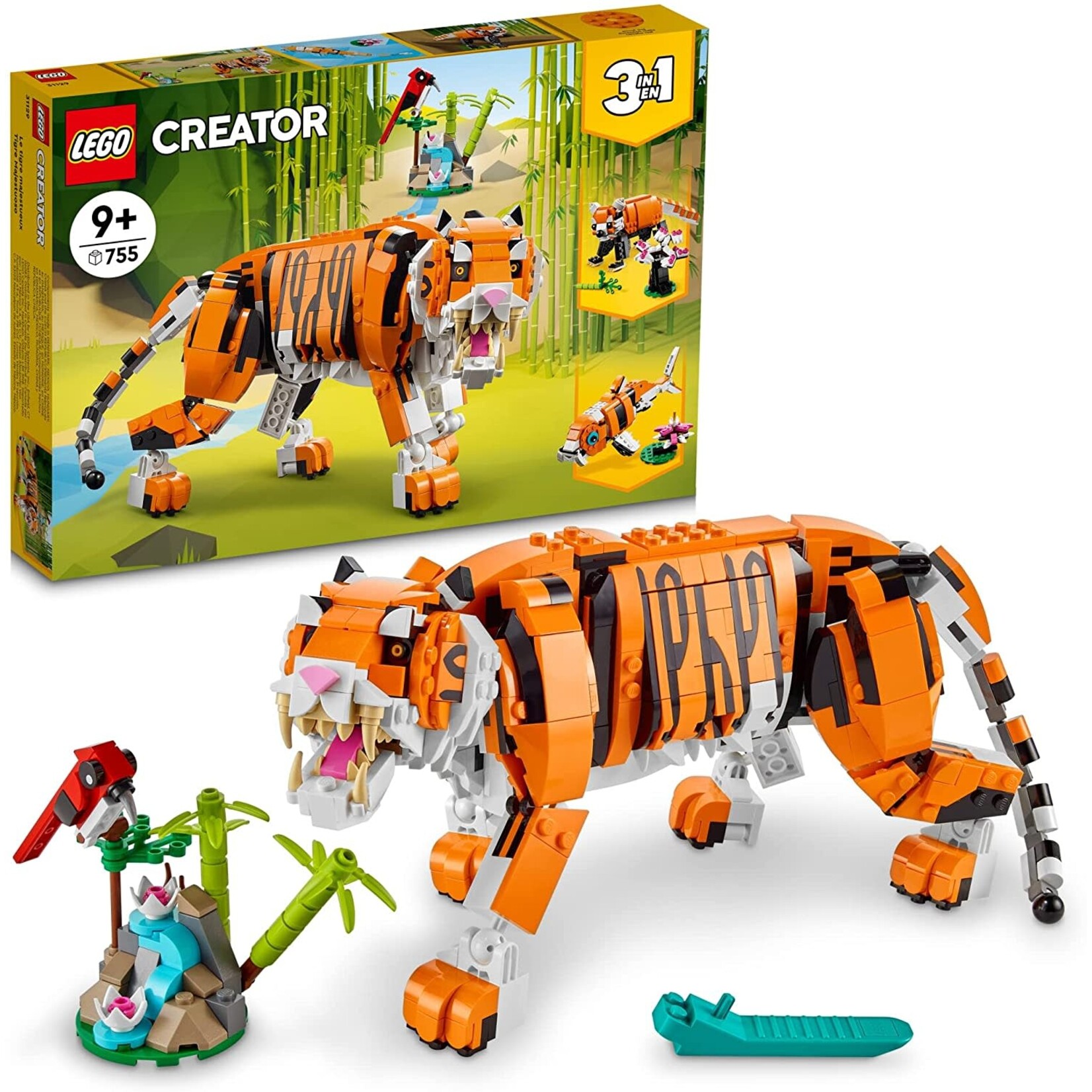 LEGO LEGO Creator Majestic Tiger (3-in-1) (31129)