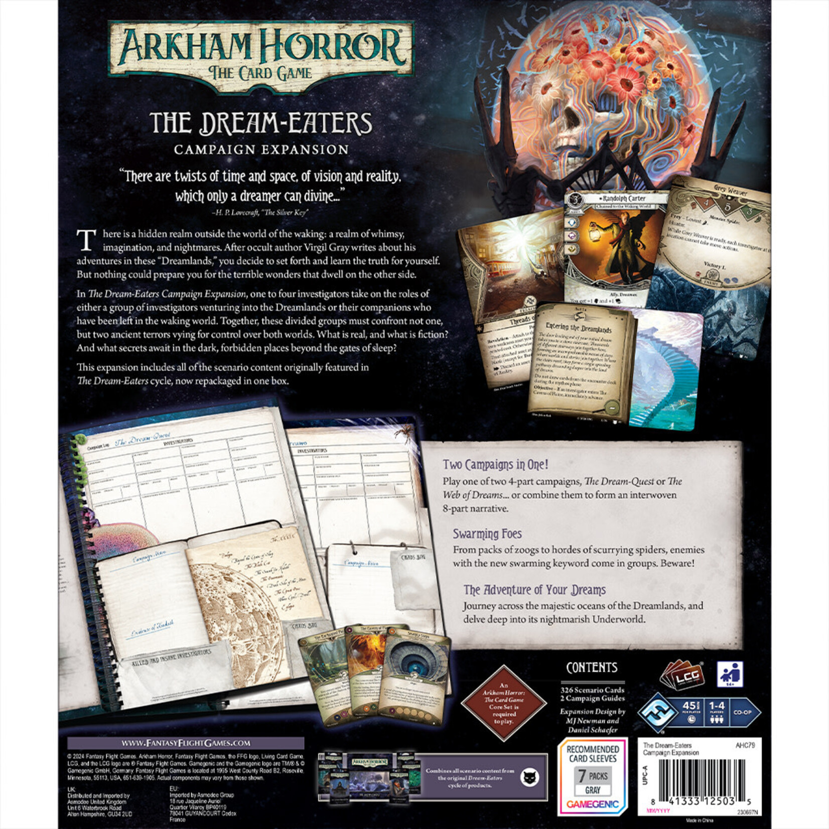 Fantasy Flight Games Arkham Horror LCG: The Dream-Eaters (Campaign Expansion)