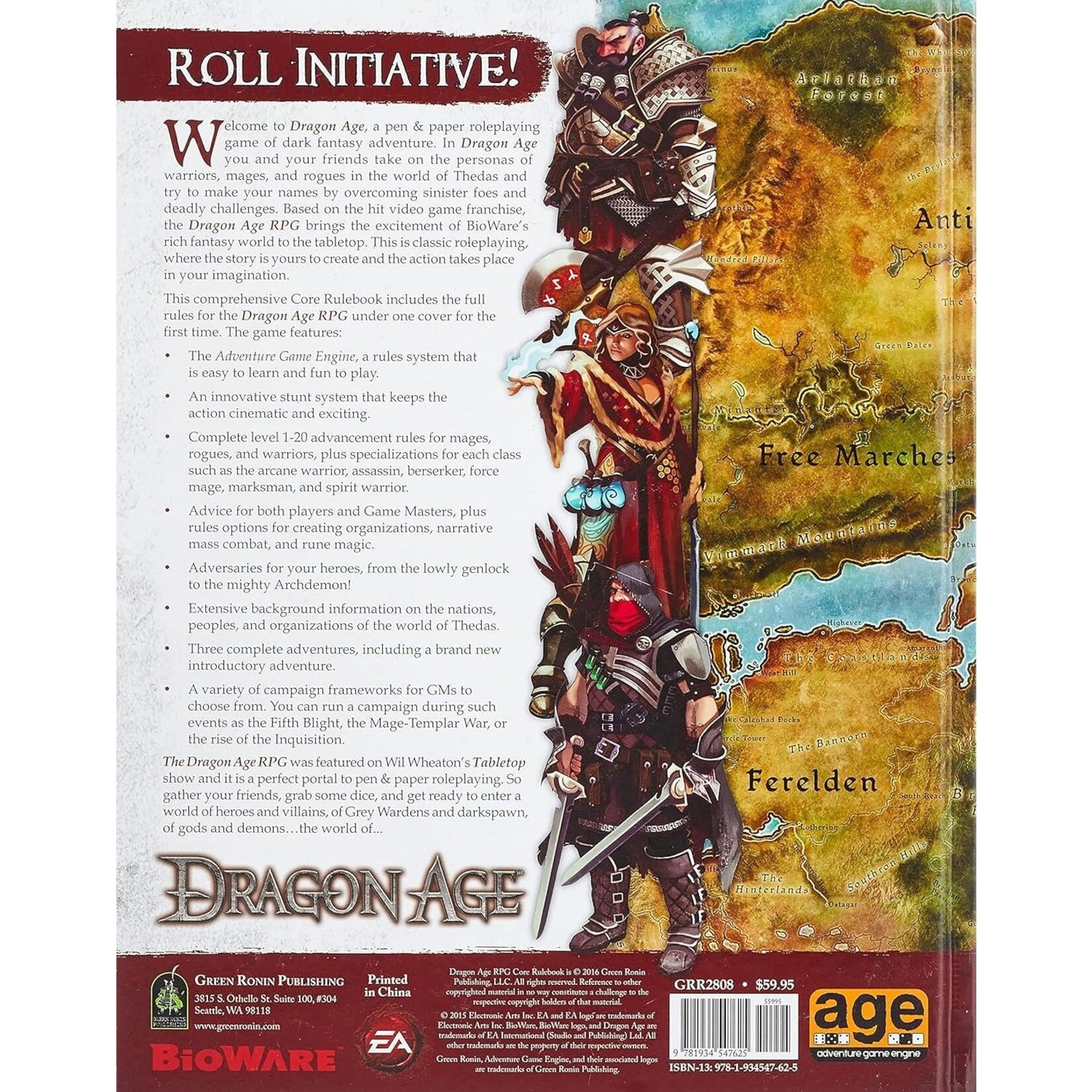 Green Ronin Dragon Age (Core Rulebook)