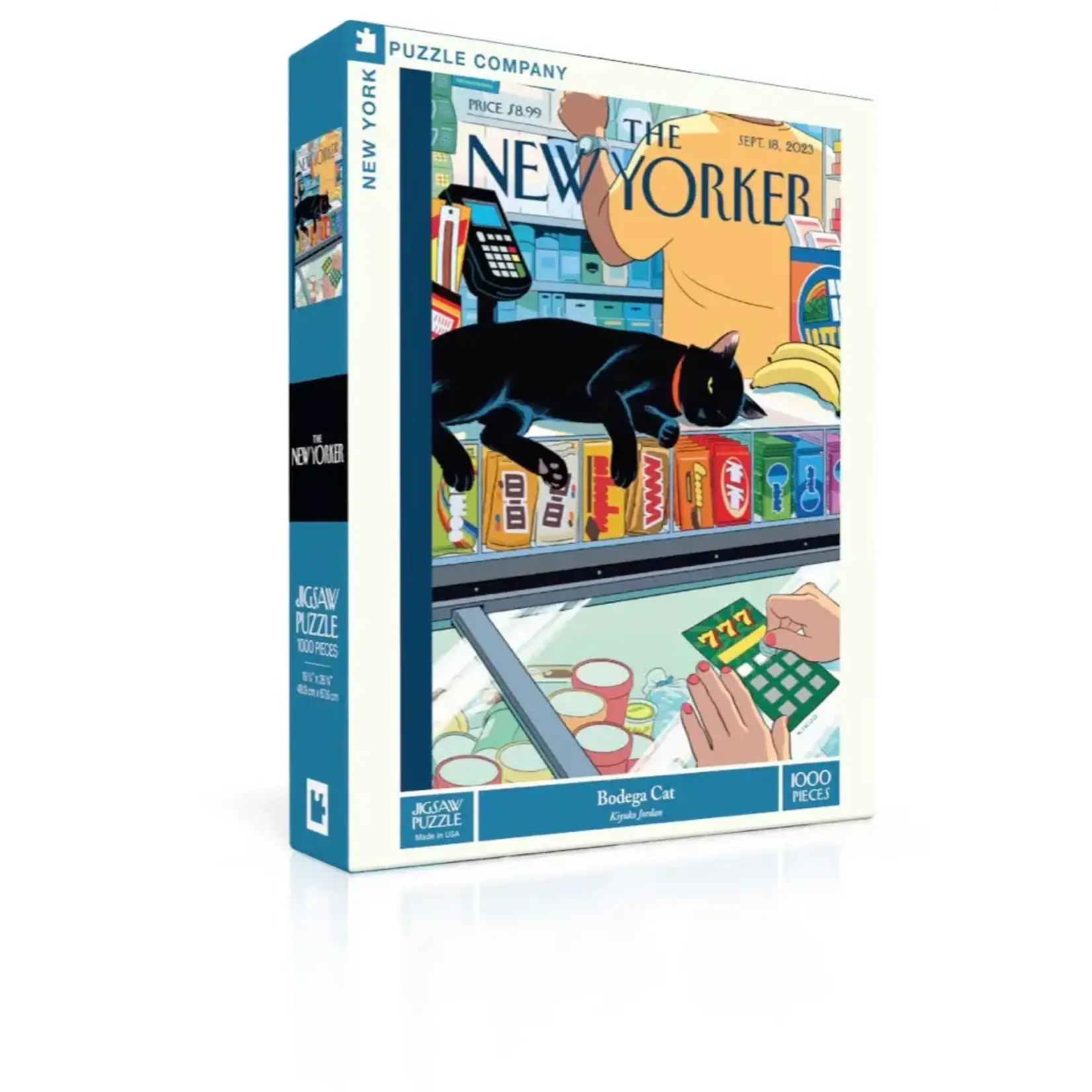 New York Puzzle Company Bodega Cat, 1000-Piece Jigsaw Puzzle