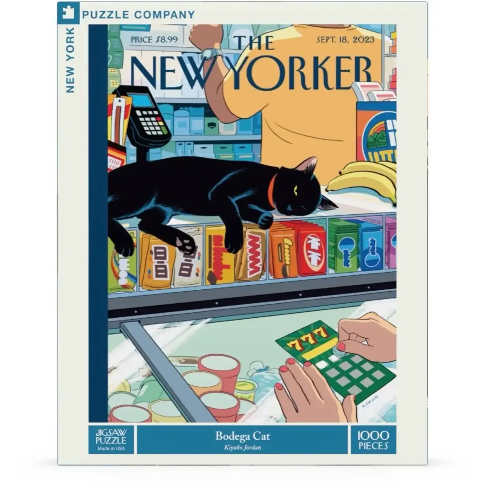 New York Puzzle Company Bodega Cat, 1000-Piece Jigsaw Puzzle