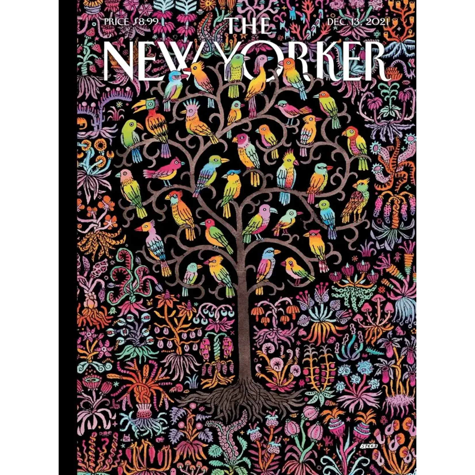New York Puzzle Company Enchanted Garden, 1000-Piece Jigsaw Puzzle