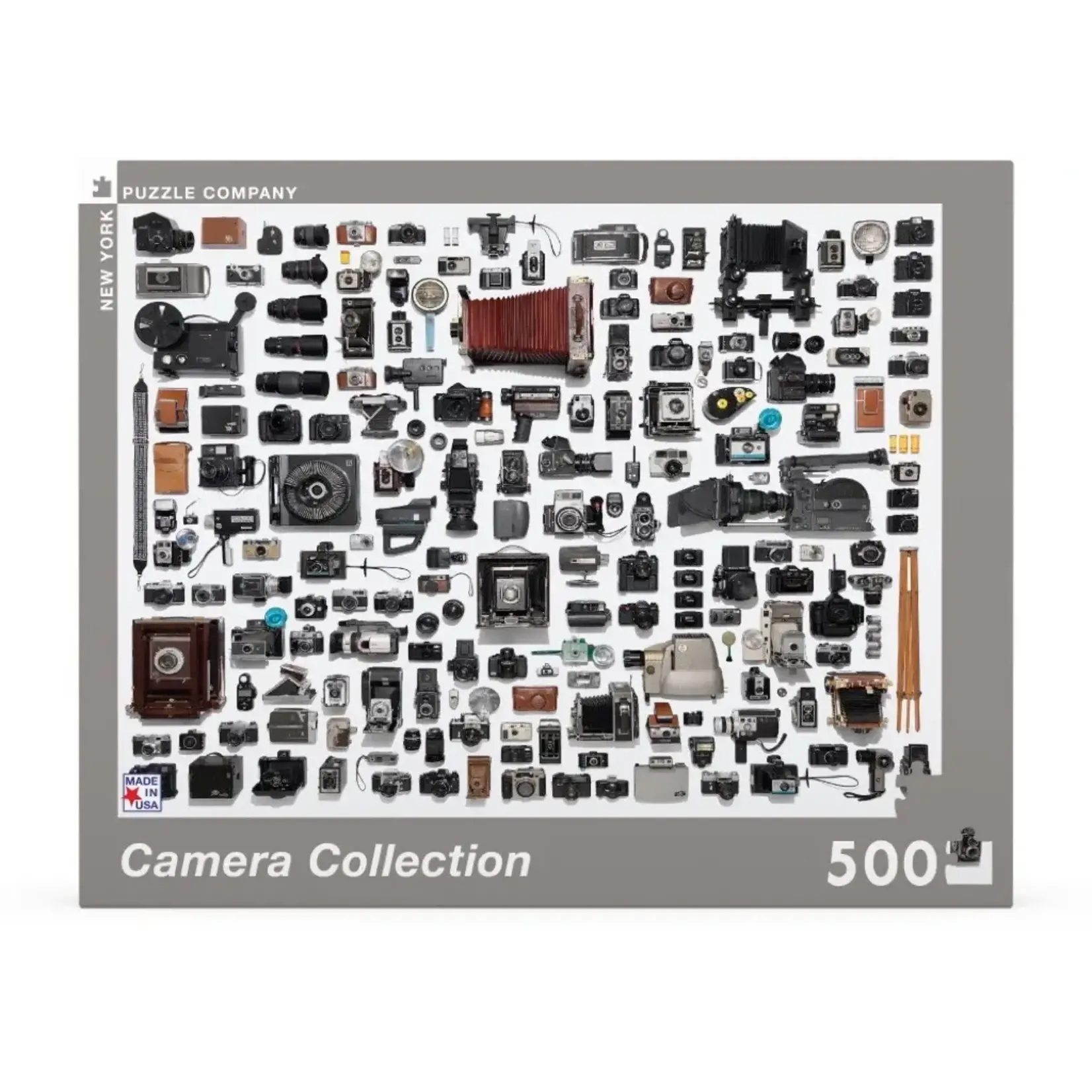 New York Puzzle Company Camera Collection, 500-Piece Jigsaw Puzzle