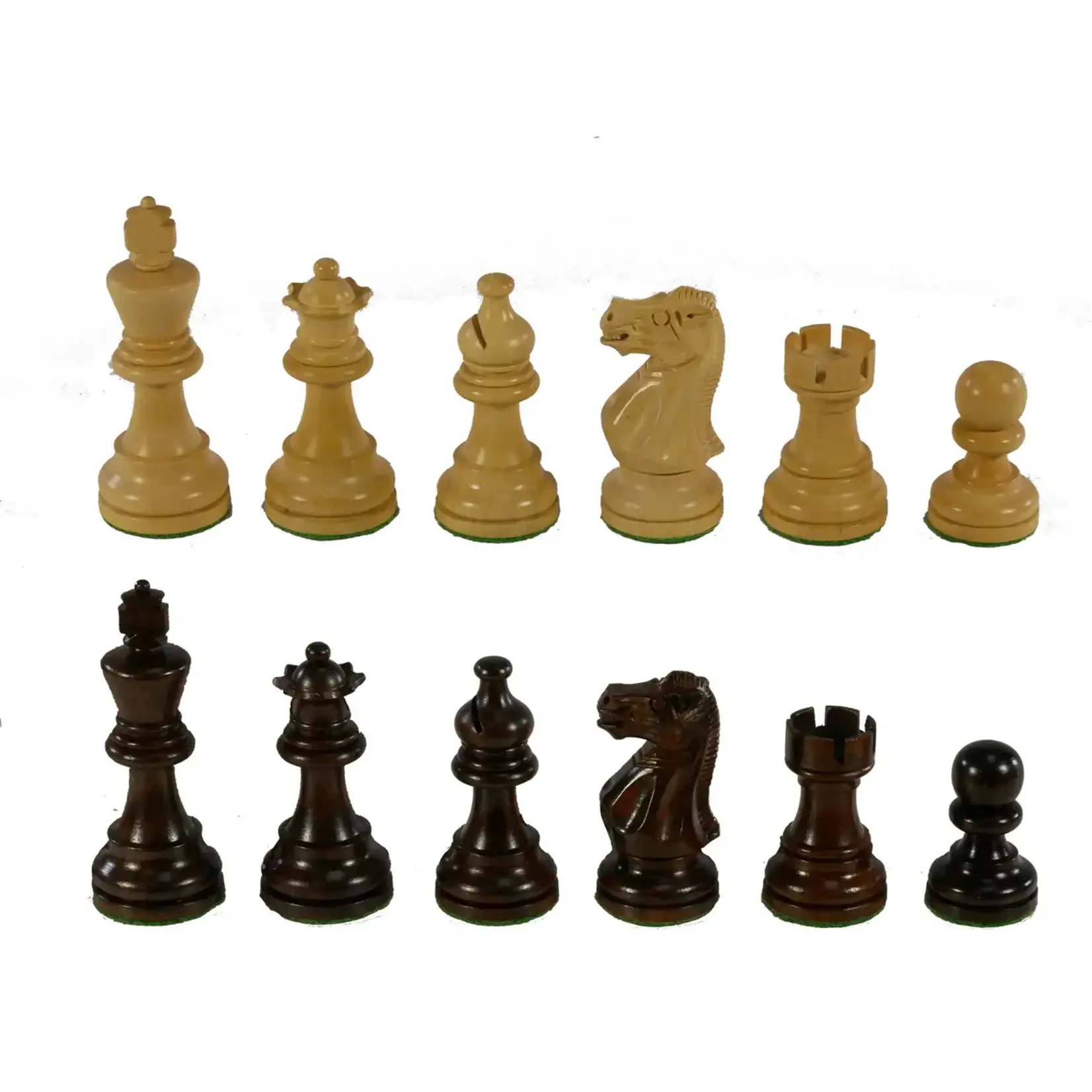 Worldwise Imports Chess Pieces: American Emperor Style (Anjan Wood; 3" King)