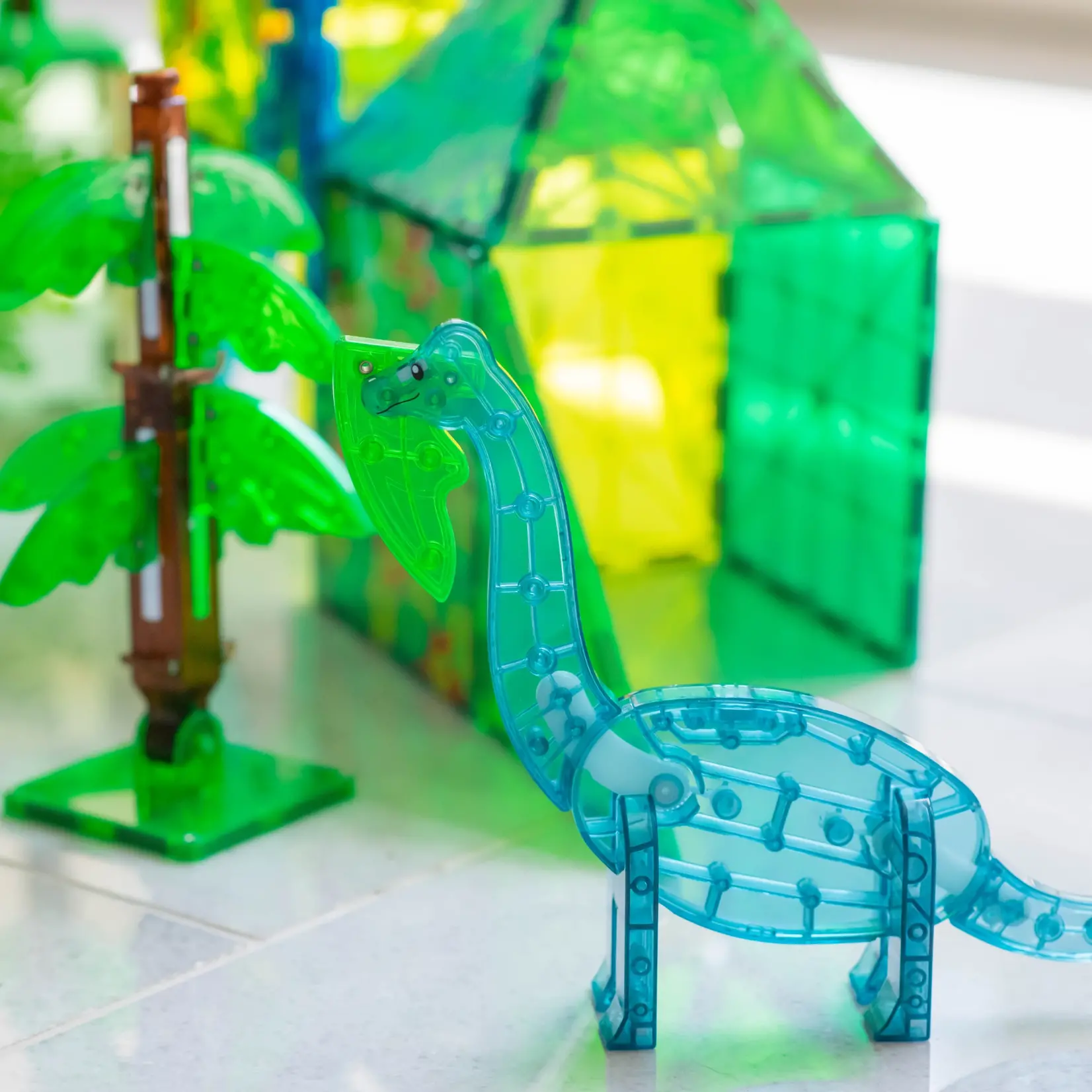 Magna-Tiles Magna-Tiles: Dino World XL (50-Piece Set)