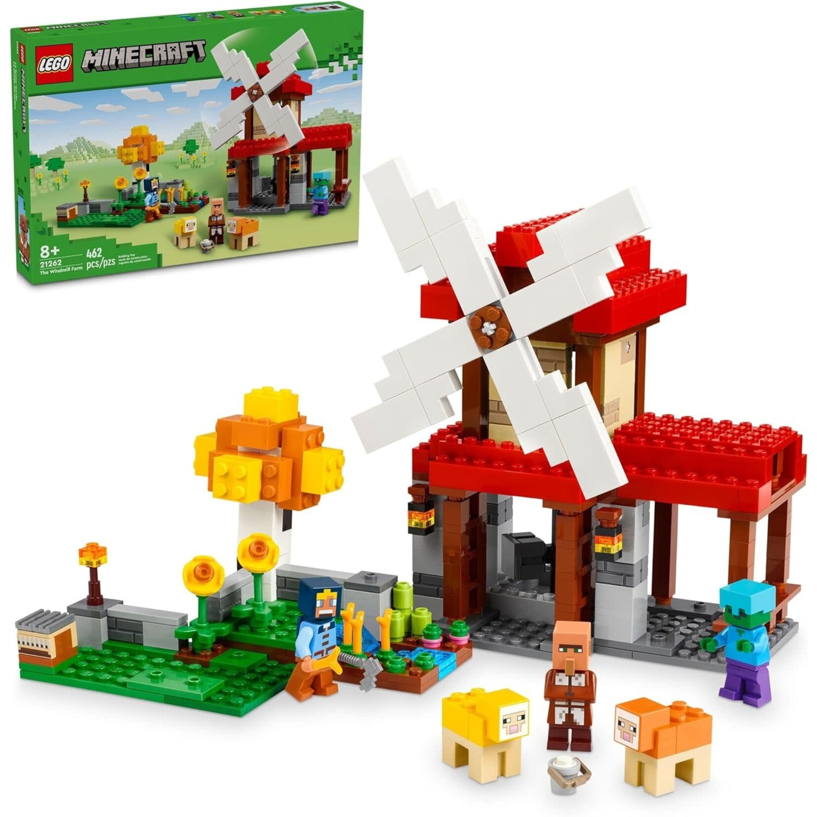 LEGO LEGO Minecraft The Windmill Farm (21262)