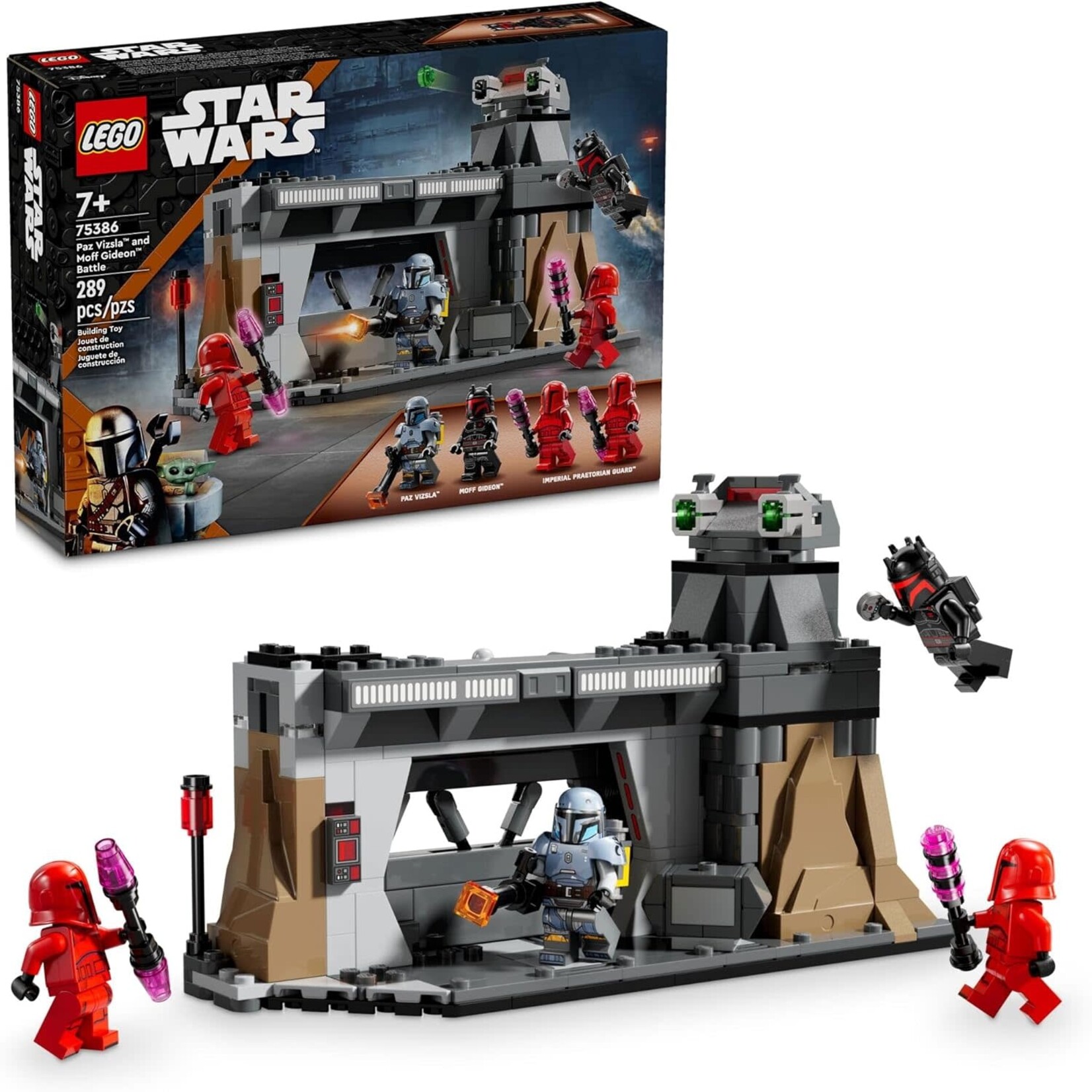 LEGO LEGO Star Wars Paz Vizsla and Moff Gideon (75386)