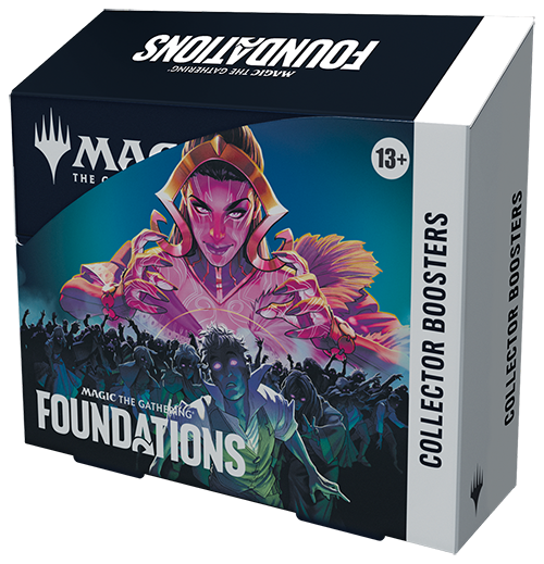 MTG Foundations Collector Booster Box Labyrinth Games & Puzzles
