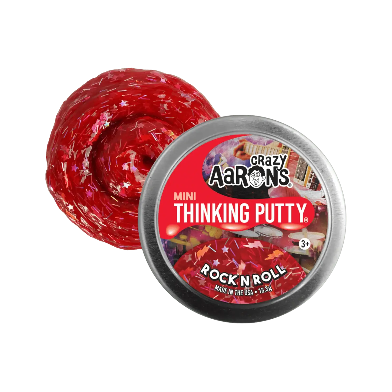 Crazy Aarons Crazy Aaron's Thinking Putty® – Rock n' Roll (2")