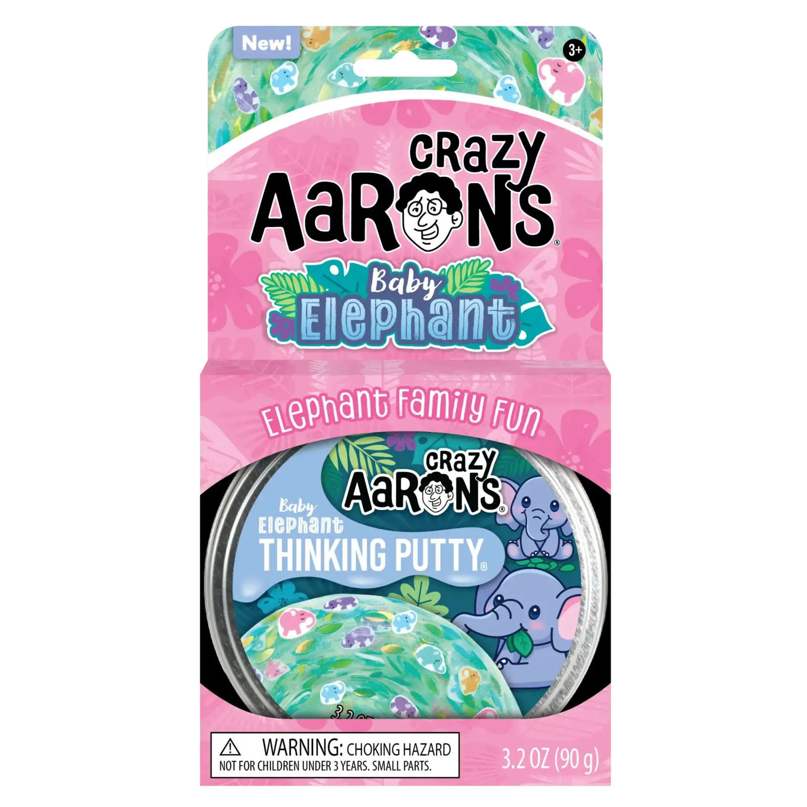 Crazy Aarons Crazy Aaron's Thinking Putty® – Baby Elephant (4")