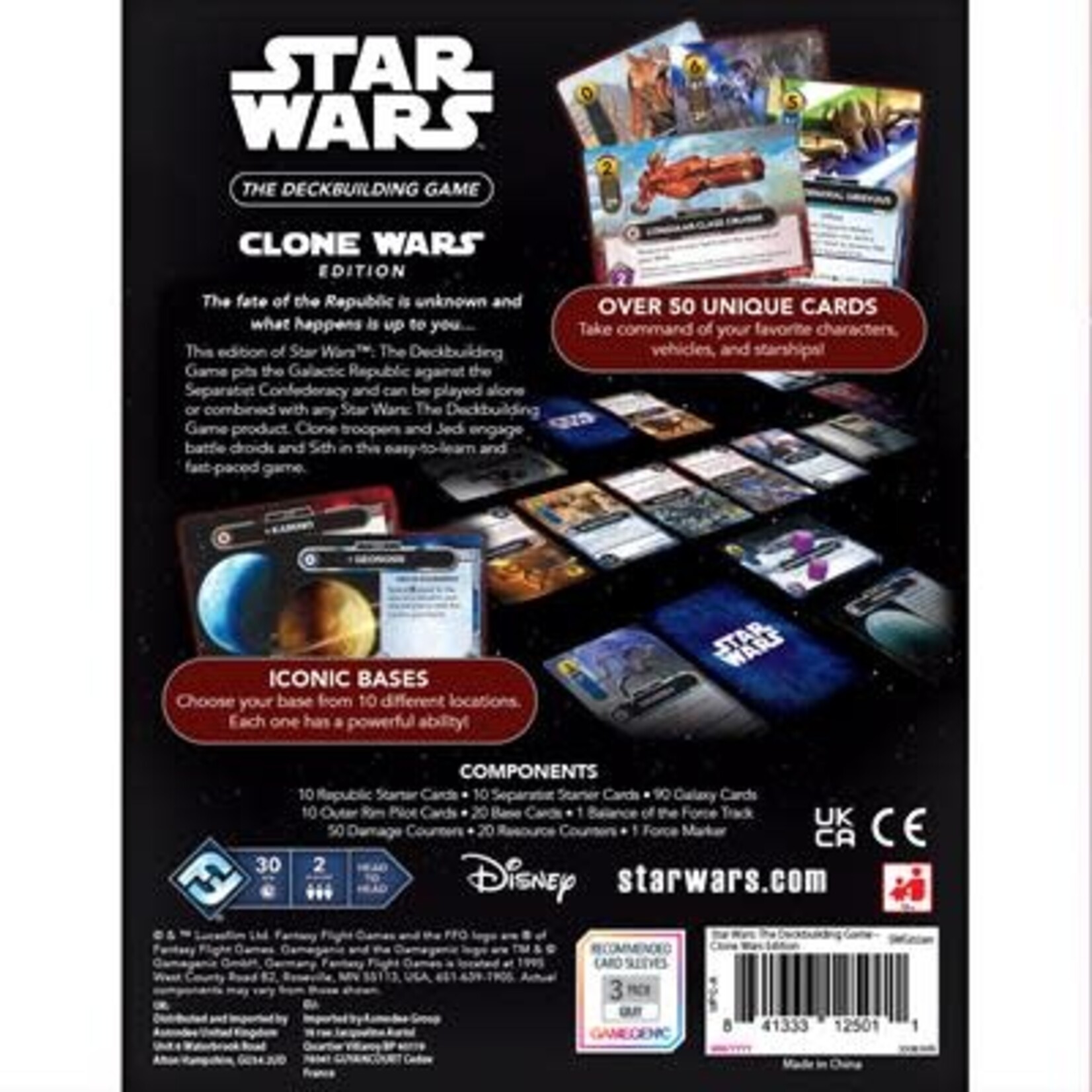 Fantasy Flight Games Star Wars: The Deckbuilding Game – The Clone Wars